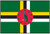 Dominica Flag Printed Nylon