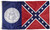 Old George State Historic American Flag 3' x 5' Printed Nylon