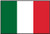 Italy Flag Printed Nylon