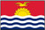 Kiribati Flag Printed Nylon