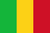 Mali Flag Printed Nylon