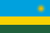 Rwanda Flag Printed Nylon