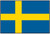 Sweden Flag Printed Nylon