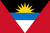 Antigua and Barbuda Courtesy Flag 12" x 18" Nylon