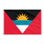 Antigua and Barbuda Courtesy Flag 12" x 18"