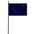 Alaska Desktop Stick Flag 4" x 6"