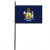 Maine Stick Flag - 4" x 6" Desktop Flag