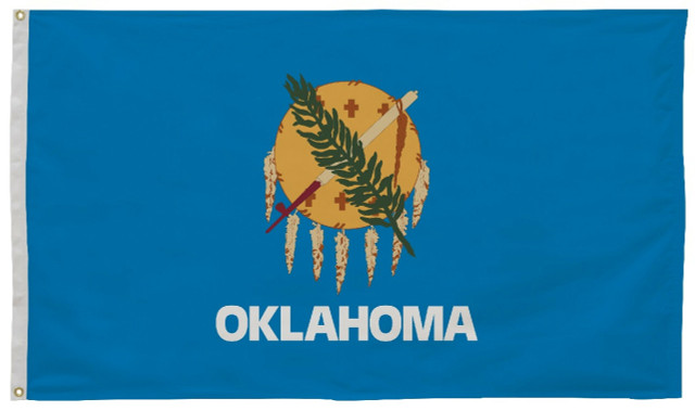 Oklahoma State Flag 12" x 18" | Oklahoma Flag | State of Oklahoma Flag
