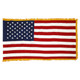 Indoor US Flag with Fringe