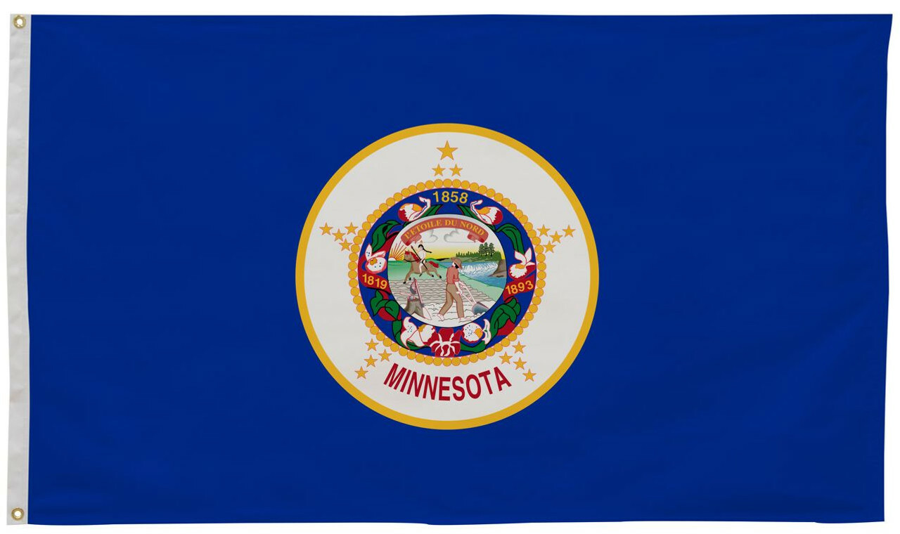 Minnesota State Flag 6' x 10' | Minnesota Flag | State of Minnesota Flag