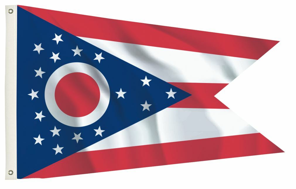 Ohio State Flag 5 X 8 Ohio Flag State Of Ohio Flag ohio-state-flag-5-x-8-ohio-flag-state-of-ohio-flag