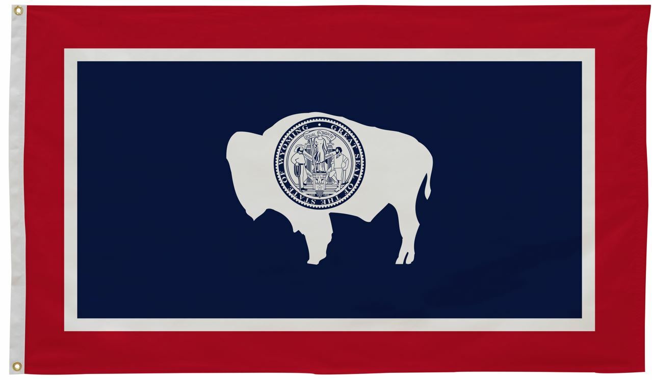 Wyoming State Flag 3 X 5 Wyoming Flag State Of Wyoming Flag