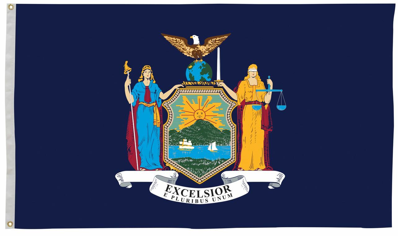 New York State Flag 6' x 10' New York Flag State of New York Flag