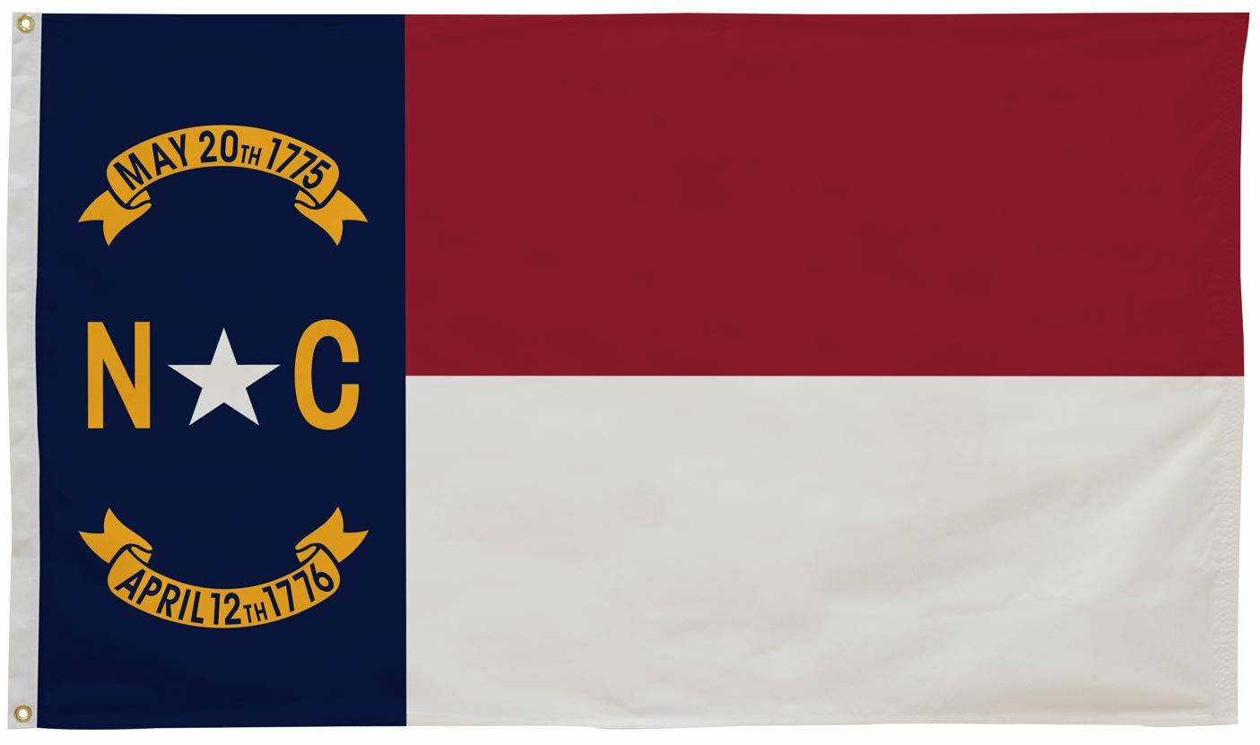 North Carolina State Flag 2' x 3' North Carolina Flag State of