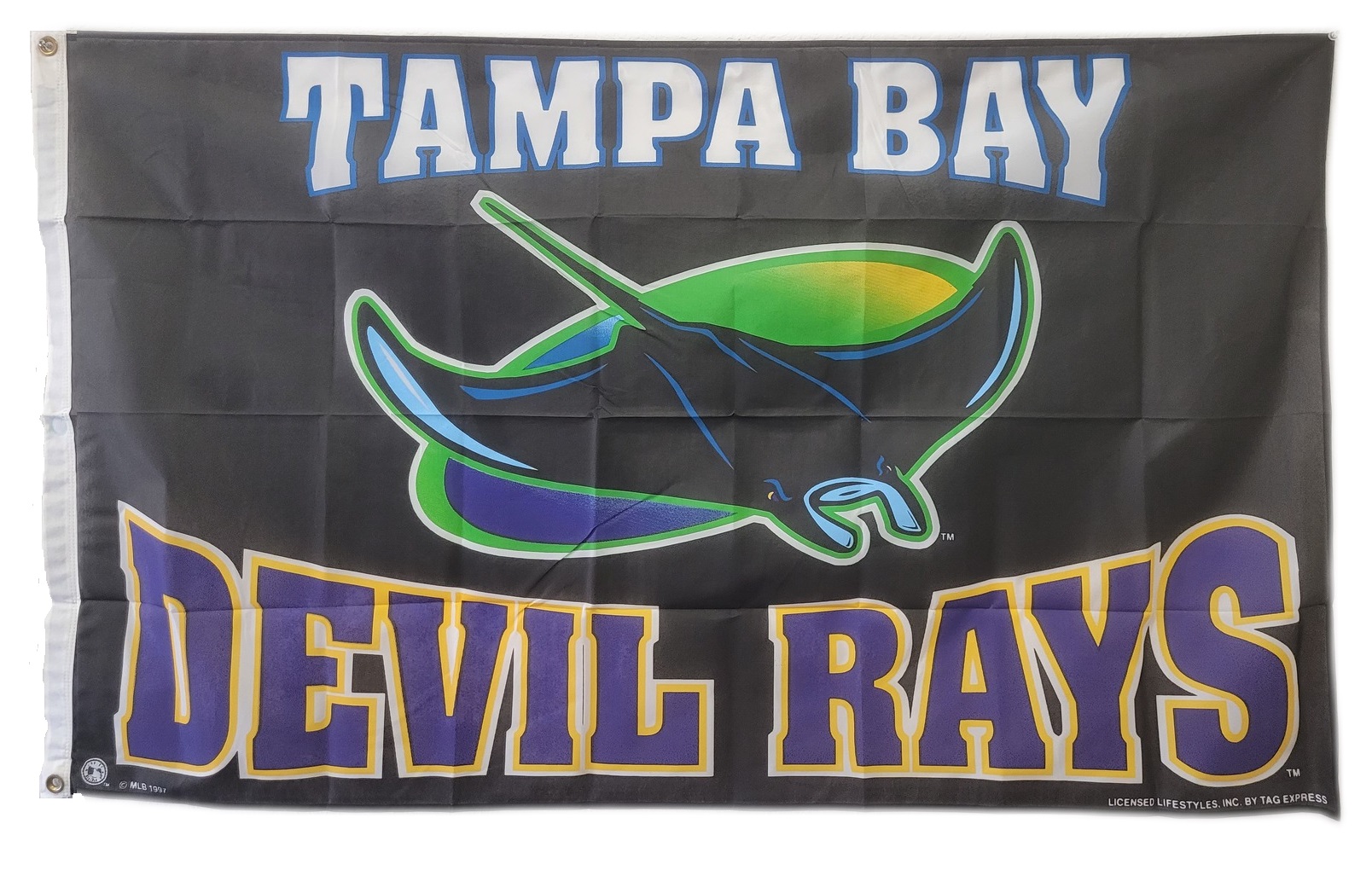 Tampa Bay Devil Rays Vintage 3' x 5' Polyester Flag