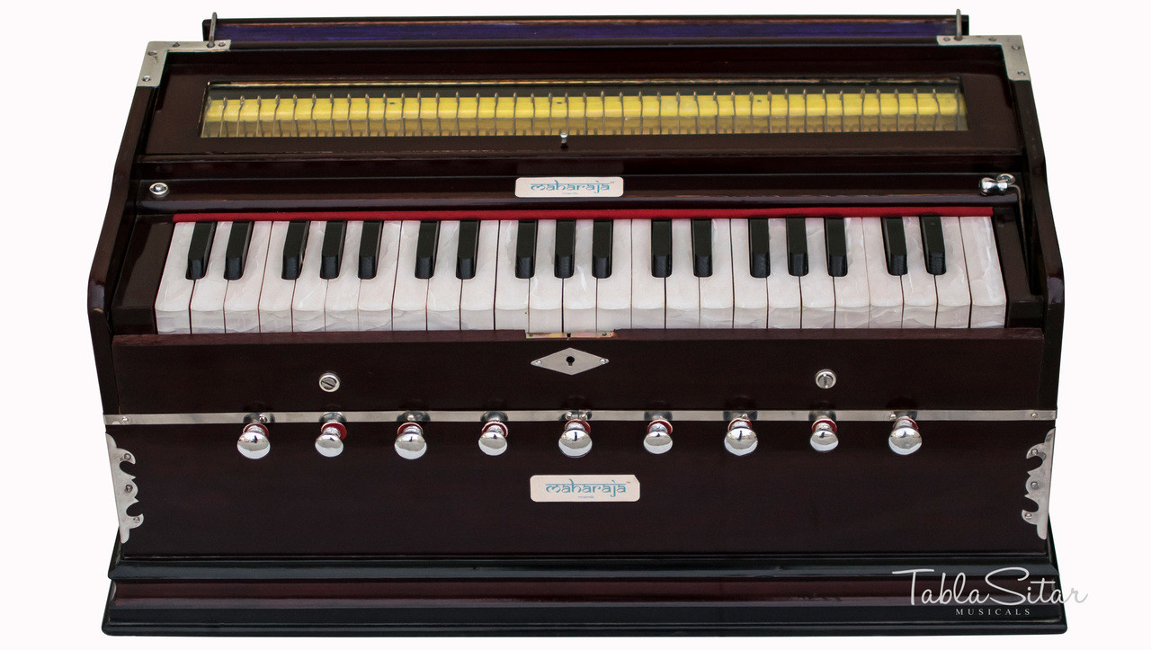 Premium Scale Changer Harmonium, Best Scale Changer, Concert, 3 Reeds, 9  Scales, 11 Stops, 37 Keys, Comes with a bag