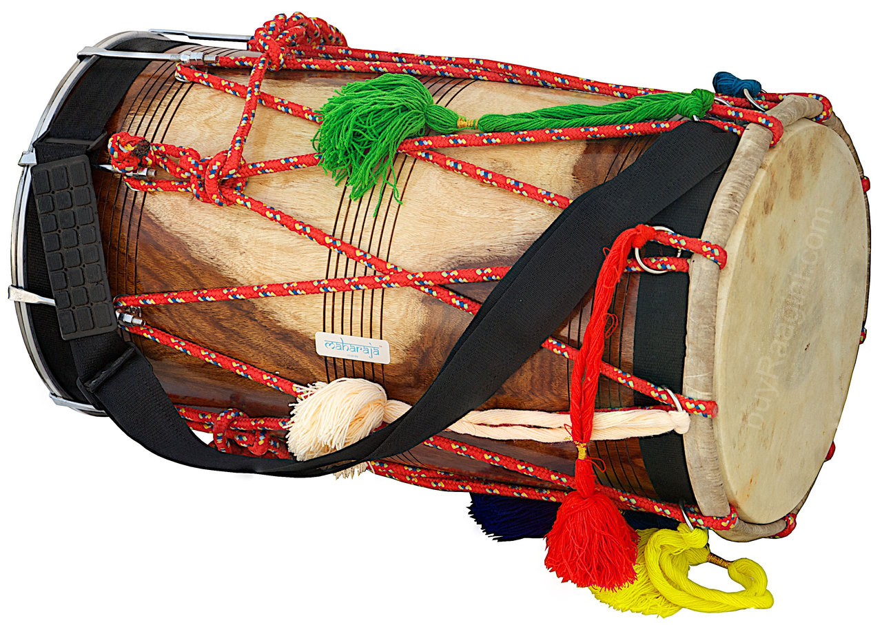 Buy indian made kids drum musical toy (chenda, dhol) with sticks and  hanging thread - medium size- Multi color Online at Low Prices in India -  Amazon.in