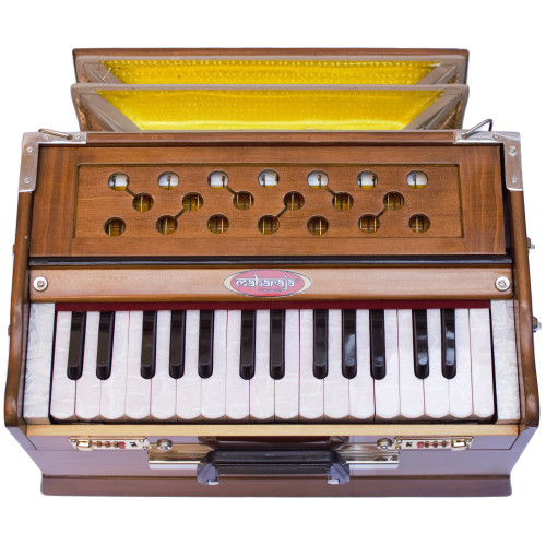 BINA 9 Stopper Multifold Bellow 42 Keys Two Reeds Harmonium with Bag at  best price in Jaipur