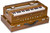 MONOJ K SARDAR Harmonium A440 Tuned, 2 Reeds, Teak Wood Folding