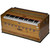 BINA Sangeet Harmonium, 2 Reeds, 3.5 Octaves, 9 Stops, Coupler BJB