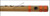 MAHARAJA Bansuri Scale D Sharp Med. 16.5 Inch, Indian Bamboo Flute CFF