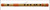 MAHARAJA Bansuri Scale A Natural Med. 11 Inch, Indian Bamboo Flute CEB