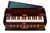 MAHARAJA Harmonium, 9-Stops, Mahogany Color, Coupler, Bag - DC