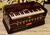 MAHARAJA Harmonium, 9-Stops, Mahogany Color, Coupler, Bag - DC