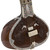 Sitar - Ravi Shankar Style - Half Decorated, Double Toomba - With Fiber Trolley