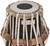 VHATKAR Chromed Tabla Drum Set, 4KG Brass Bayan, Shisham Dayan