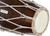 MAHARAJA MUSICALS Sheesham Wood Professional Dholak/Dholki, Rope-Tuned, Bag - No. BBC