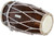 MAHARAJA MUSICALS Sheesham Wood Professional Dholak/Dholki, Rope-Tuned, Bag - No. BBC