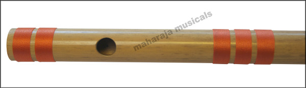 MAHARAJA Bansuri Scale D Natural Med. 17 Inch, Indian Bamboo Flute CFD