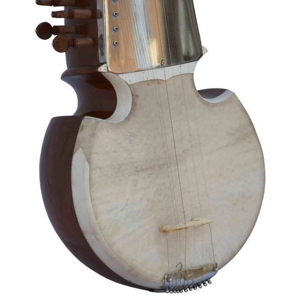 Buy Hemen & Co. Sarod , Ali Akbar Khan Style, with Coconut plectrum, fiber case and extra strings