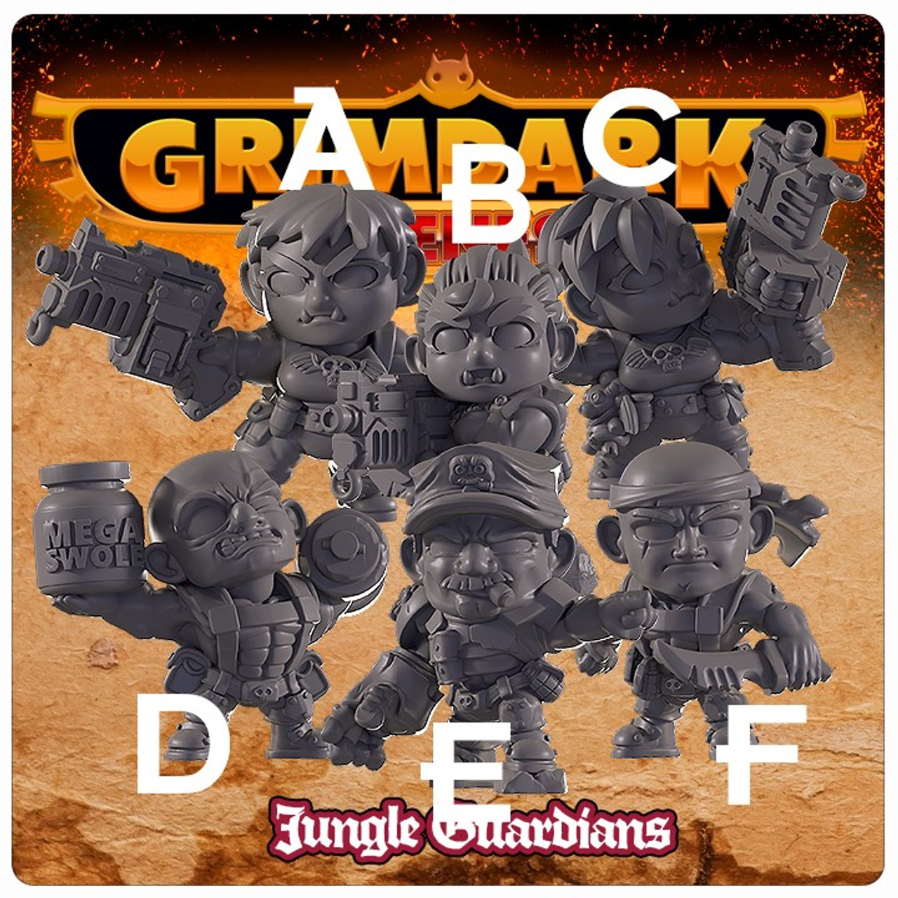 Jungle Guardians ABCDEF