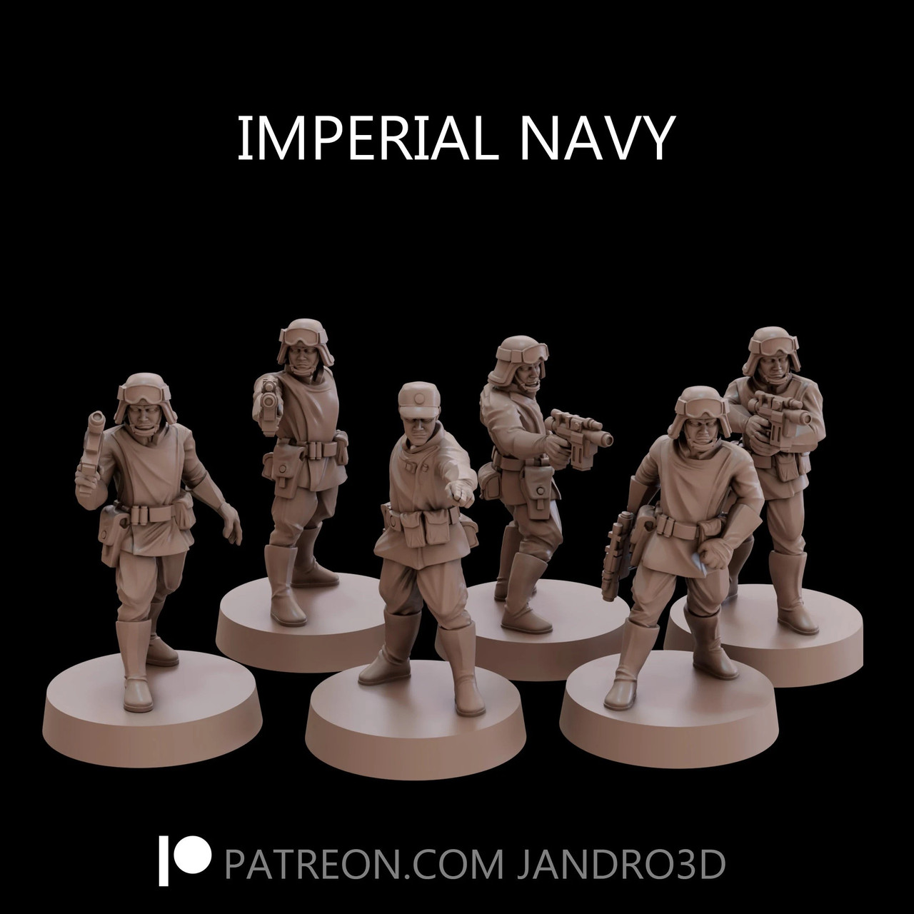 Imperial Officer and Squad