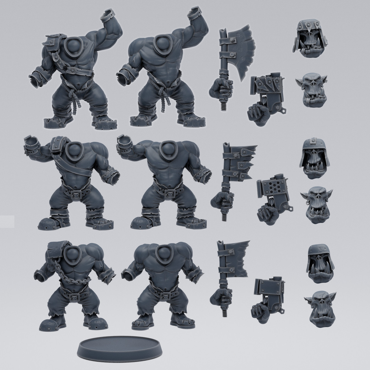 Orc Grunt parts