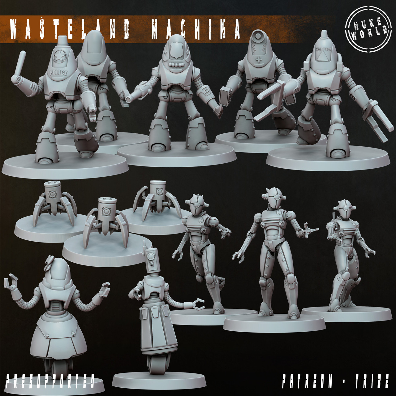 Wasteland Machina full set