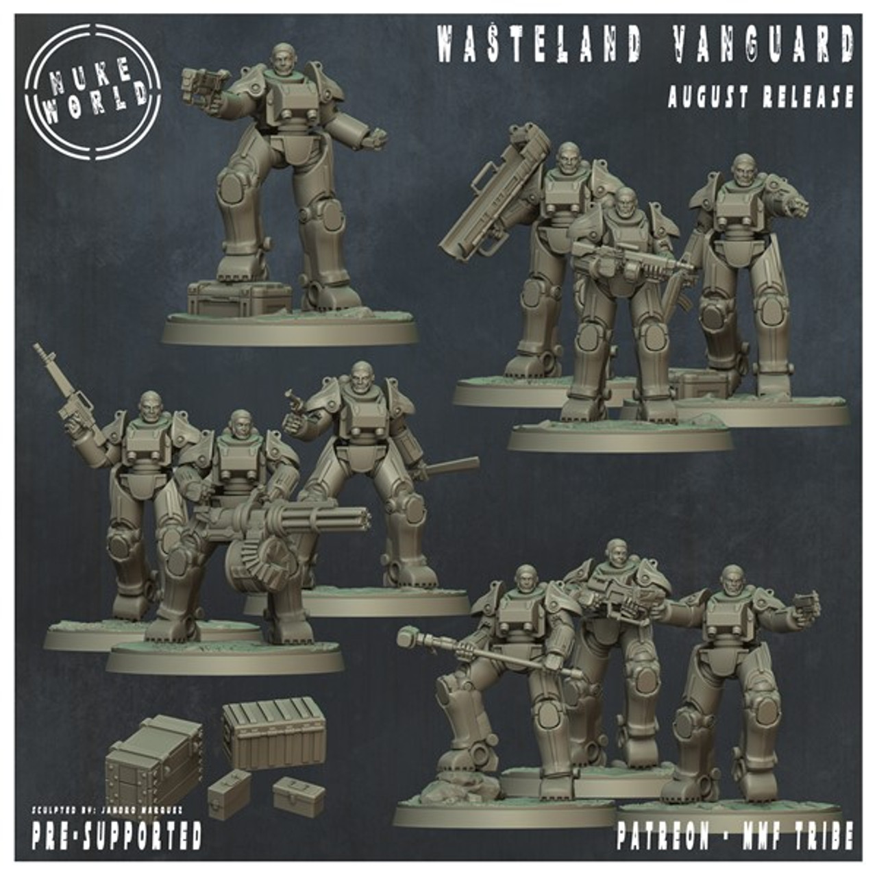 The Wasteland Vanguard full set (resized)