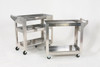 Stainless Shop Carts, Three Tier and Two Tier