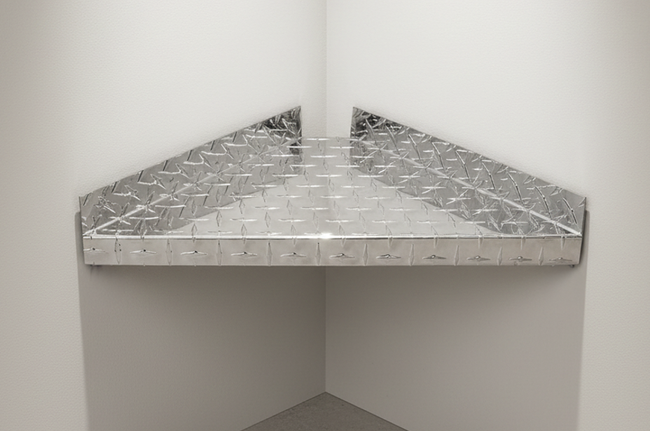 Diamond Plate Corner Shelf