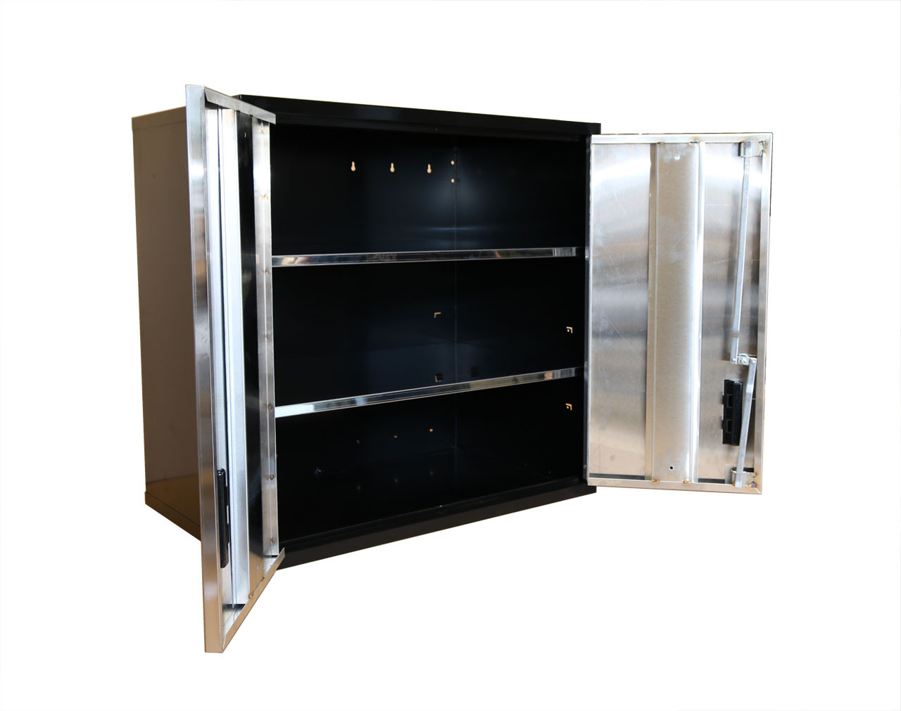 30 Inch Wall Shelf, Stainless Steel Door