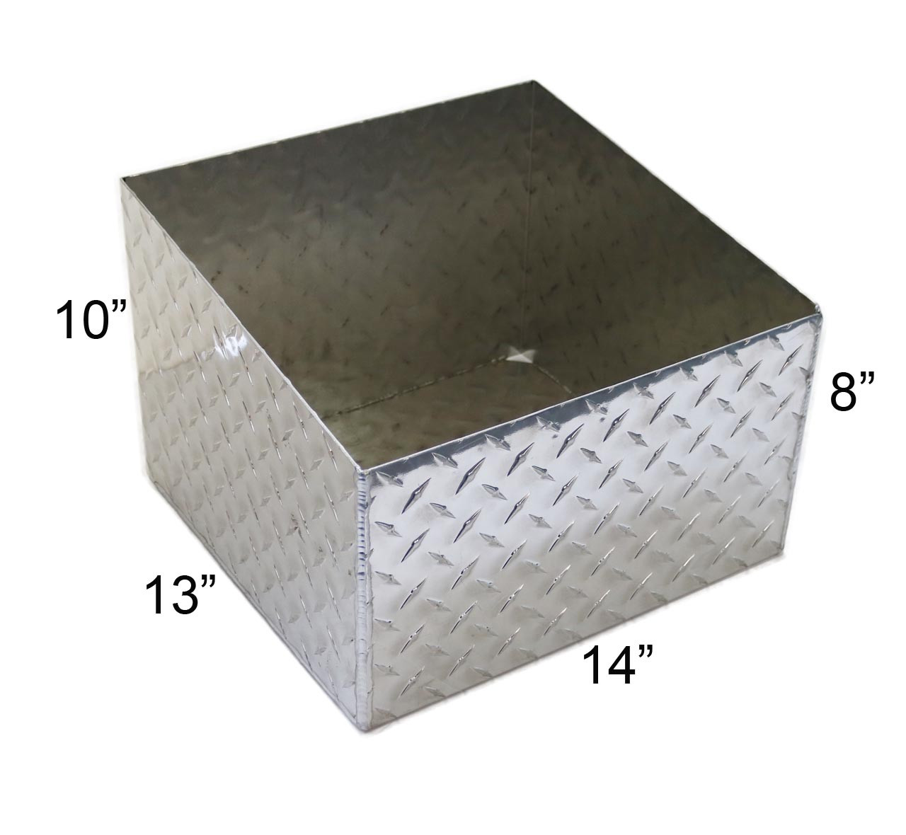 Diamond Plate Aluminum Propane Tank Holder