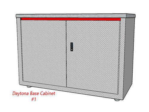 Daytona Base Cabinet 48" Two Door Cabinet - 1