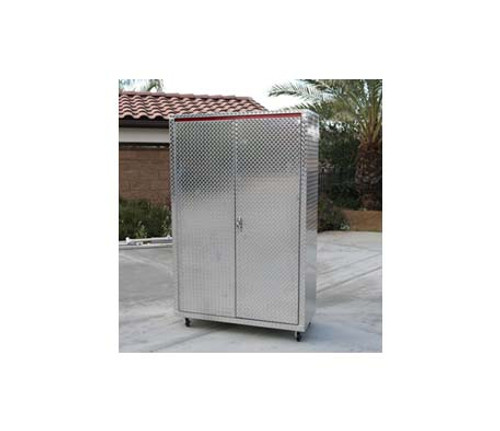 Man Cave Diamond Plate Storage Locker Front (Large Daytona) Man Cave Diamond Plate Storage Locker Front (Large Daytona)
