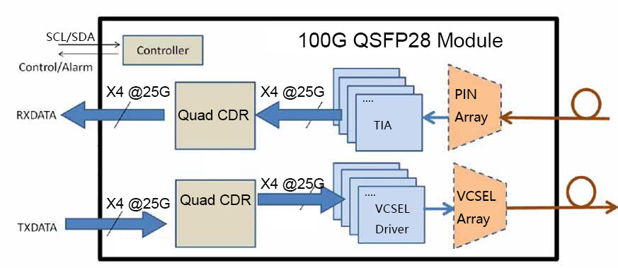 407-BBWV-FL Block Diagram of Transceiver