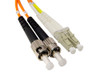 LC to ST Multimode Duplex Fiber Optic Patch Cable