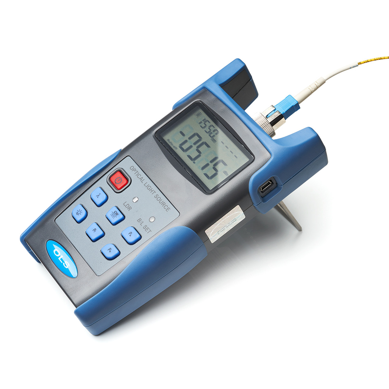 Testeur de câble à fibre optique Portable Optical Power Meter //st Testeur  de fibre à interface universelle Built-i