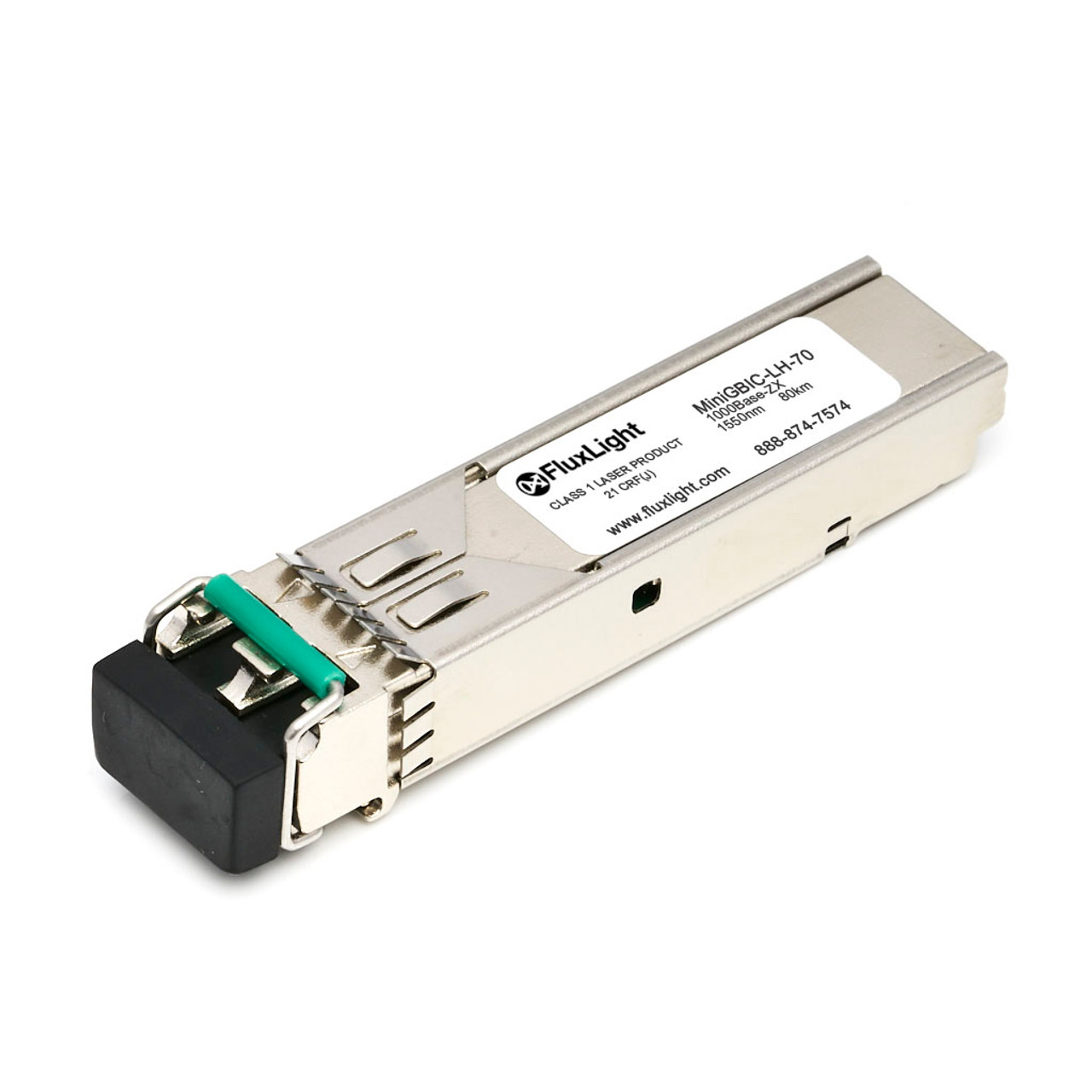 Alcatel-Lucent MiniGBIC-LH-70 Compatible 1000Base-ZX SFP 1550nm 80km Duplex  LC SMF TAA Optical Transceiver Module