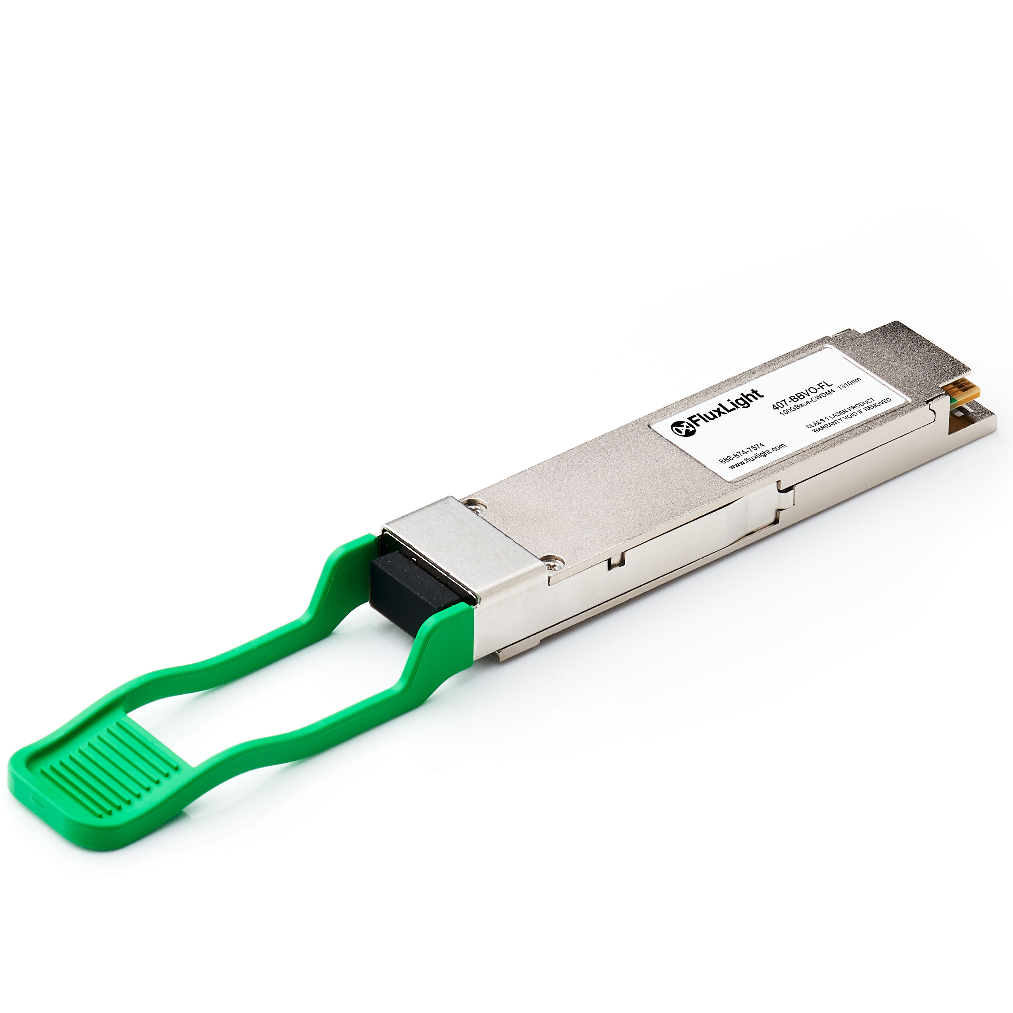407-BBVO Dell 100GBase-CWDM4 QSFP28 Optical Transceiver Module. Best Pricing for Data Center Optics, Enterprise Network, Telecom and ISP Network Optical Transceivers | FluxLight.com